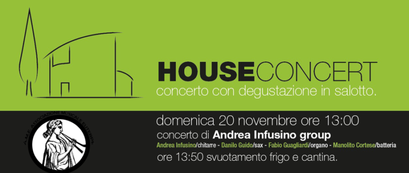 House concert 20 novembre 2016 House concert 20 novembre 2016