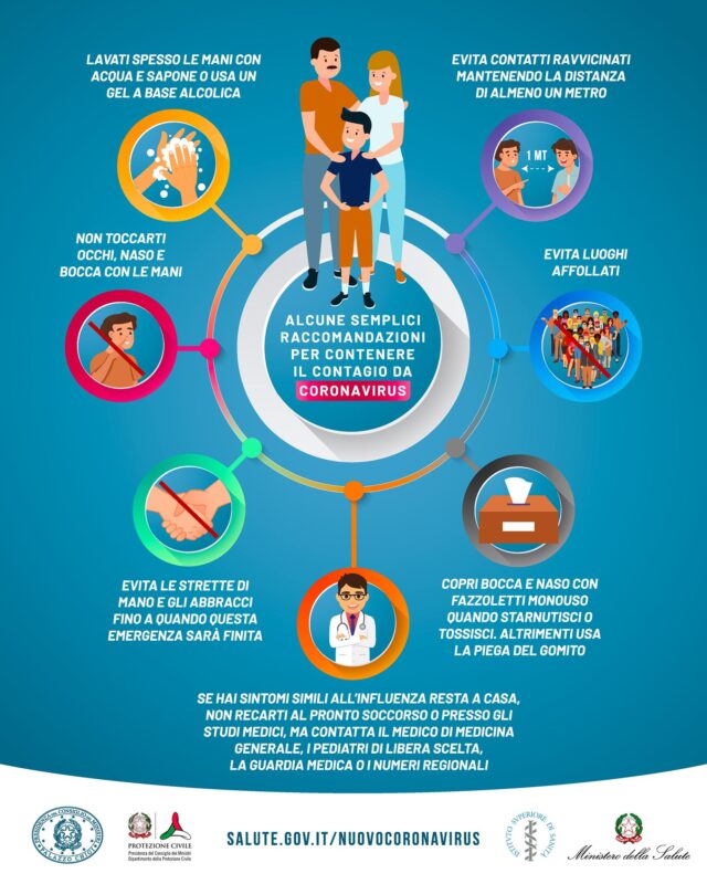 Informazioni sul Coronavirus / COVID19 Informazioni sul Coronavirus / COVID19