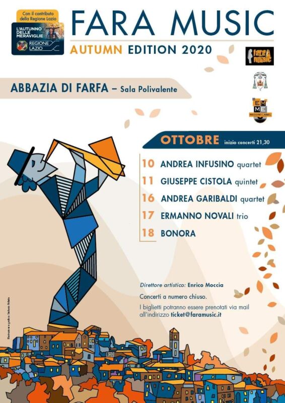 Andrea Infusino quartet al Fara Autumn Edition Andrea Infusino quartet al Fara Autumn Edition