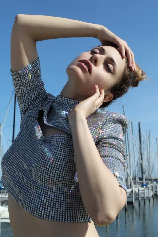 A tu per tu con Mailena formidabile artista A tu per tu con Mailena formidabile artista